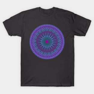 Purple Inspire mandala T-Shirt